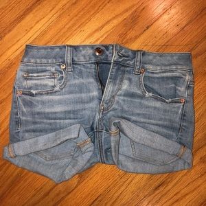 jean shorts